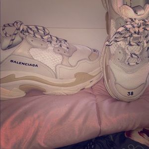 Balenciaga size 38 triple S sneakers